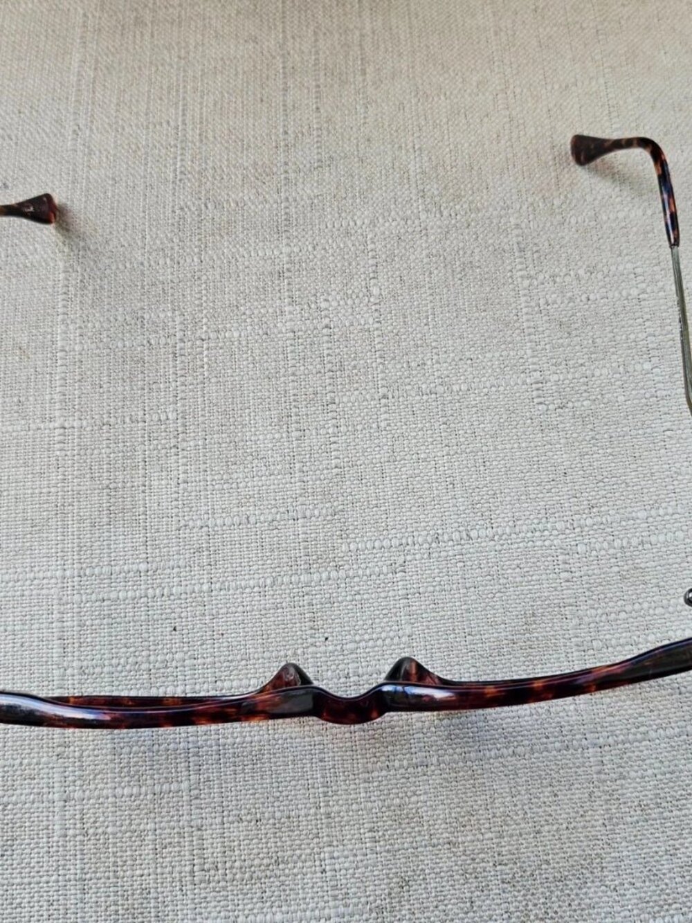 Vintage Guess Ladies Eyeglasses Frame GU643 Eyewear Glasses Brown/Gold Tone - Picture 9 of 10